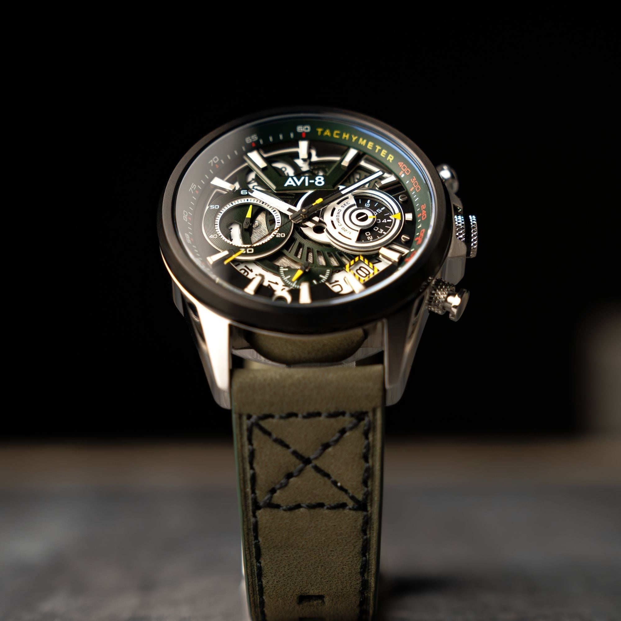 AVI-8 Matador Chronograph Viper Green