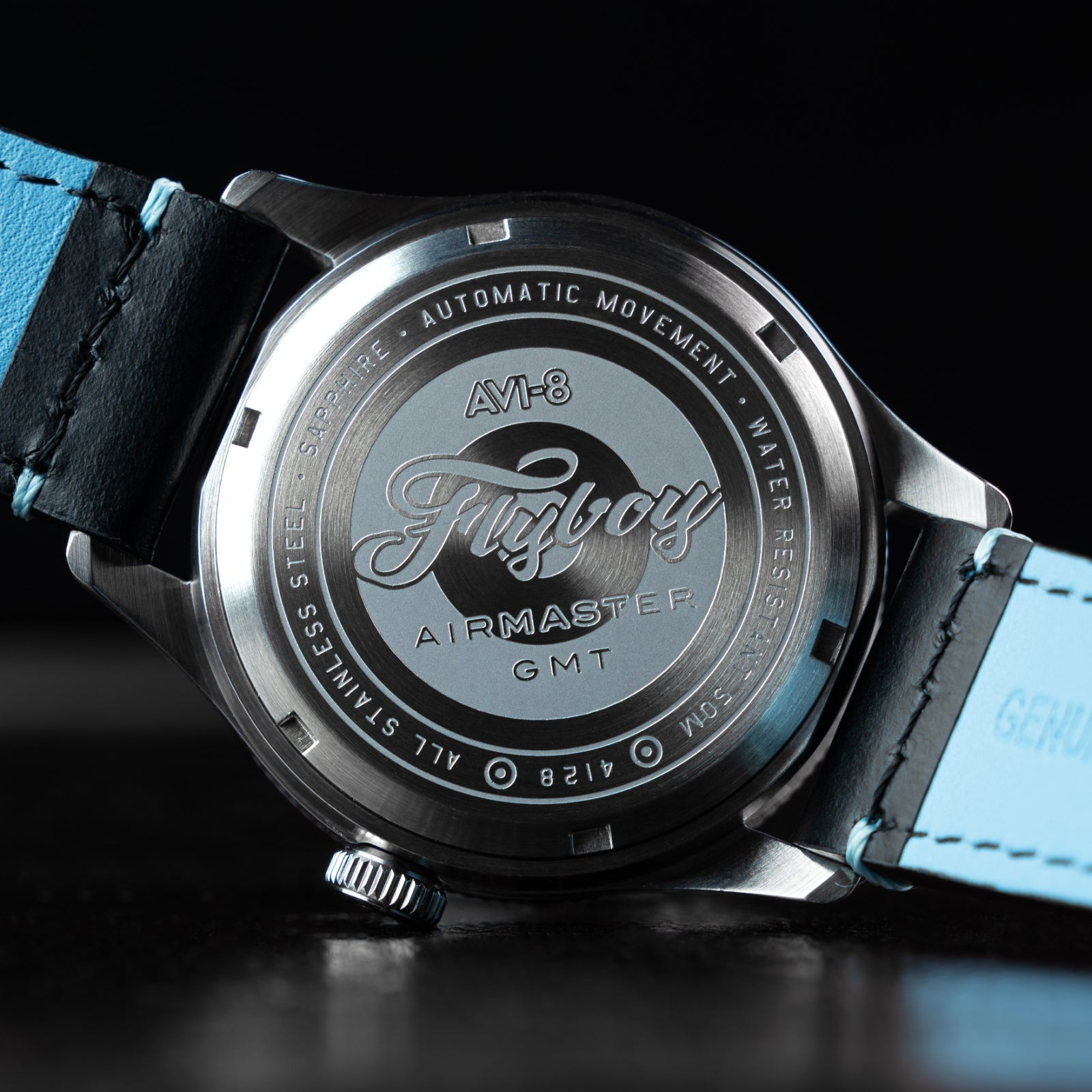 AVI-8 Airmaster Gmt Automatic Wing Silver