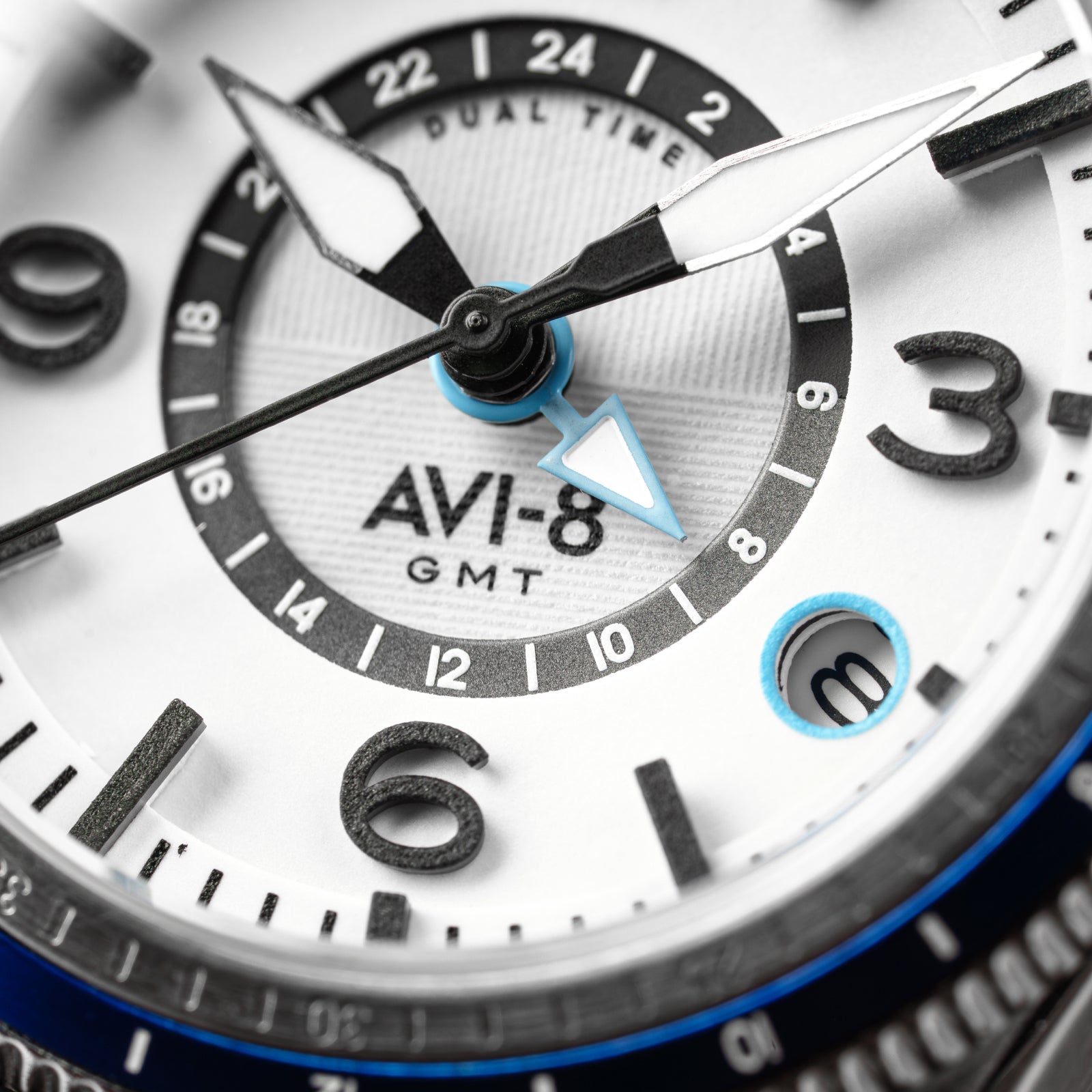 AVI-8 Airmaster Gmt Automatic Wing Silver