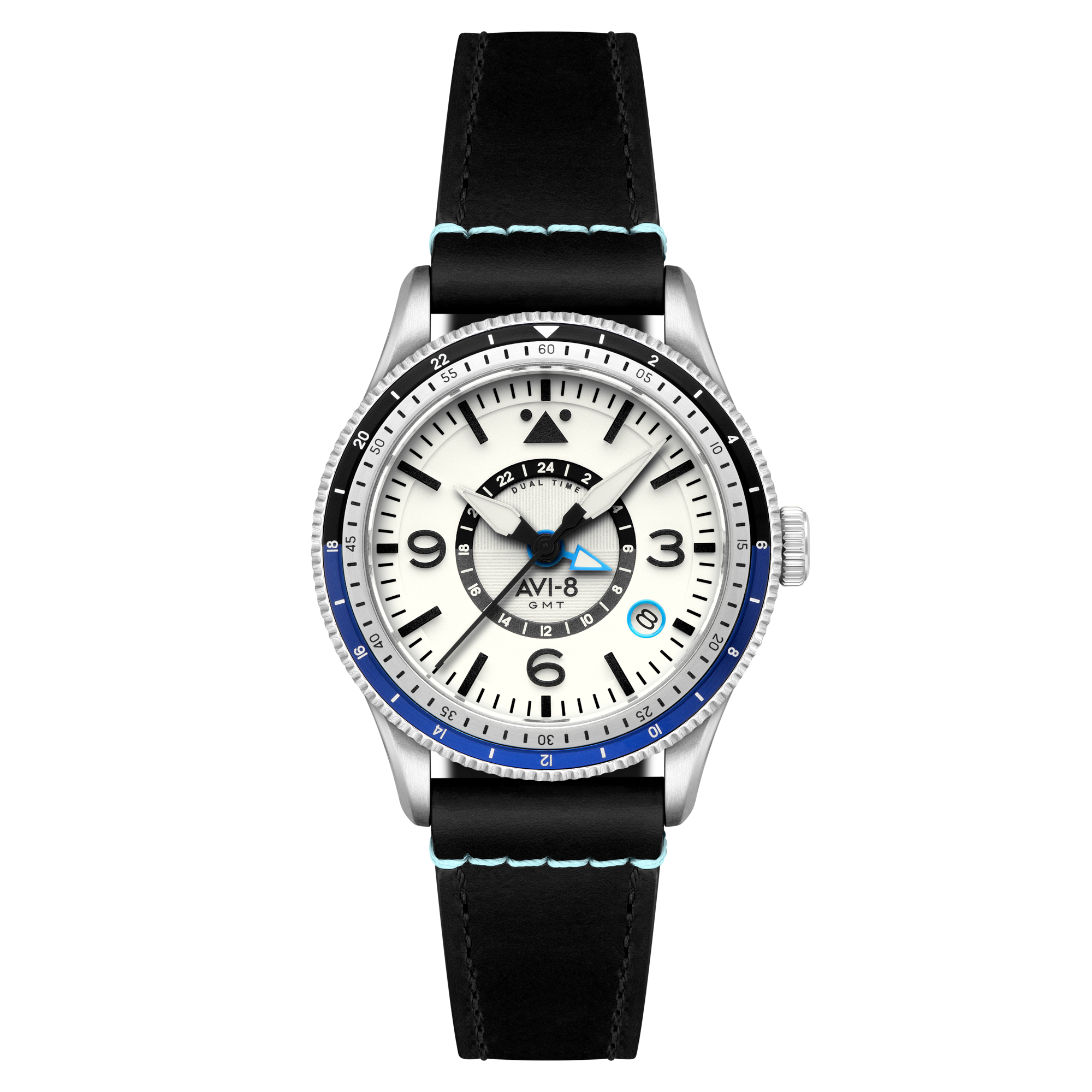 AVI-8 Airmaster Gmt Automatic Wing Silver
