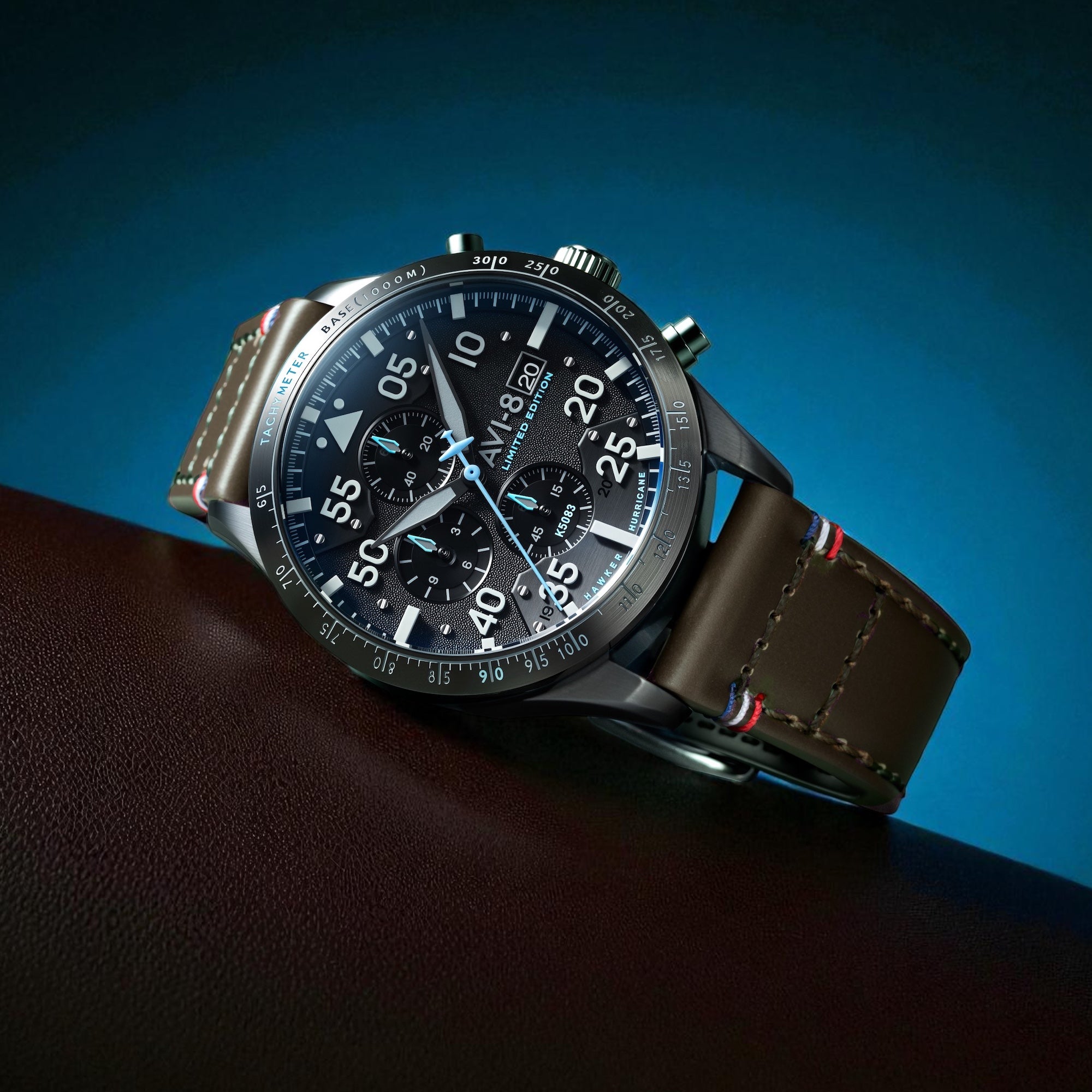 AVI-8 90Th Anniversary Chronograph Limited Edition Hangar Grey