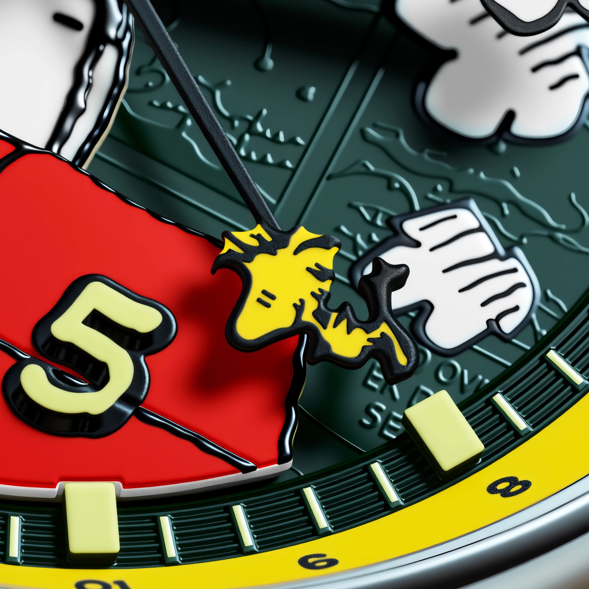 AVI-8 Kent Gmt Automatic Peanuts Snoopy Flying Ace Limited Edition Winter Green