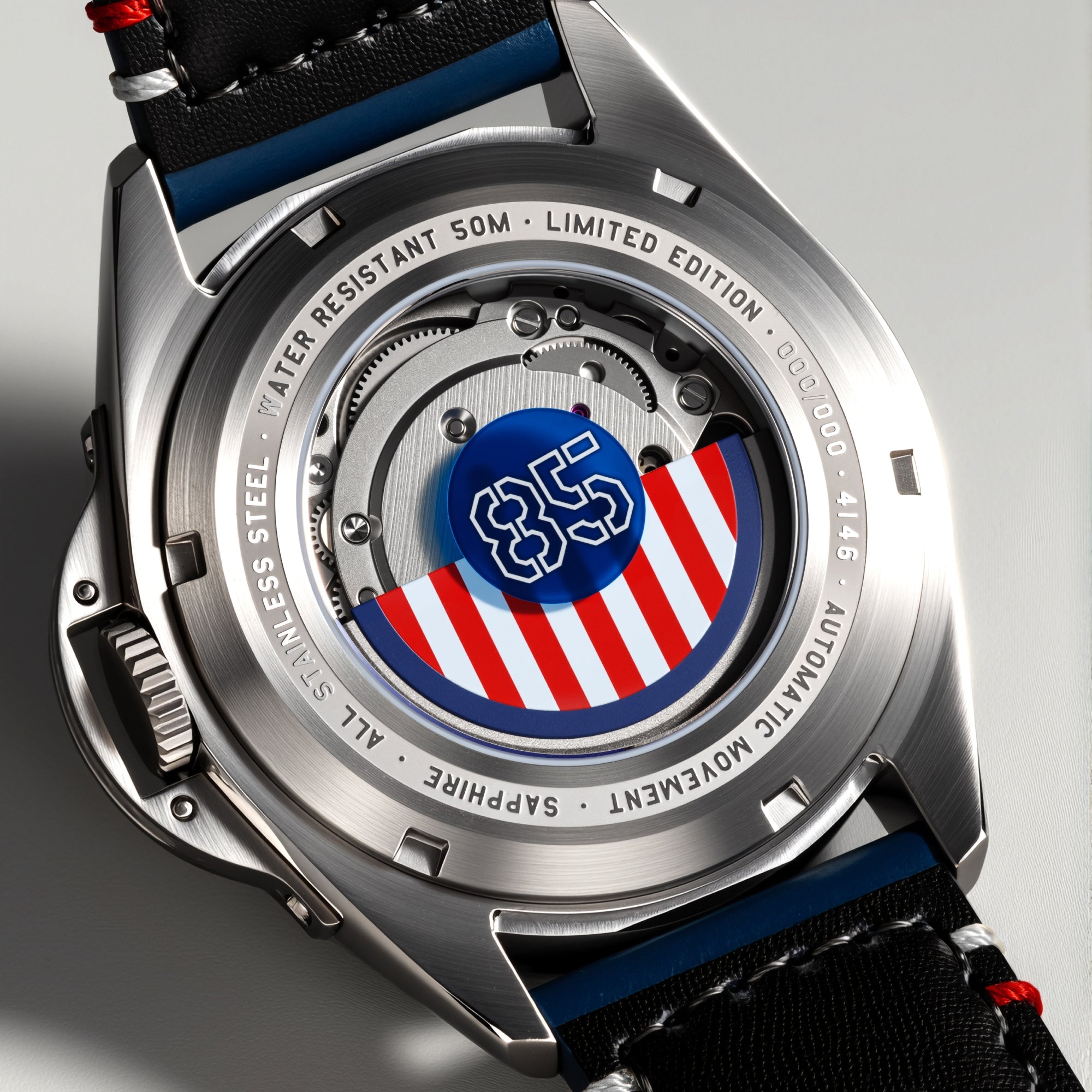 AVI-8 Hitchcock Automatic 85Th Anniversary Limited Edition Steel Ascent