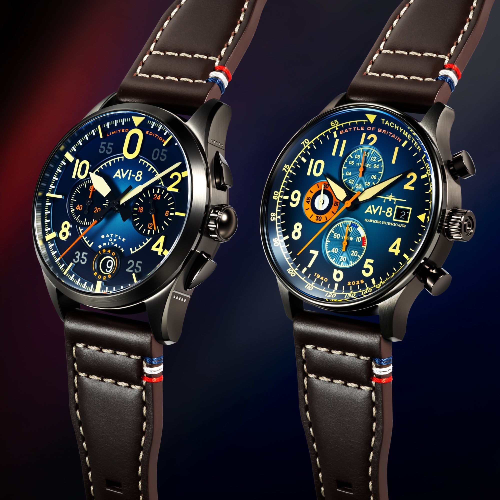 AVI-8 Battle Of Britain 85Th Limited Edition Hawker Hurricane And Spitfire Set