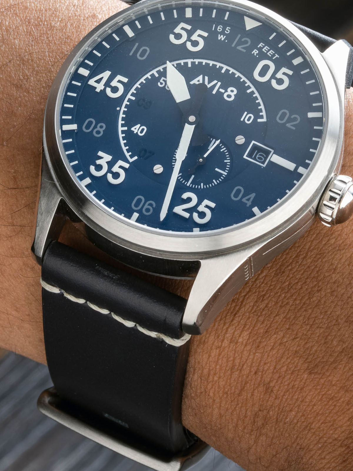 AVI-8 Midnight Wave Watch Strap | AV-STRAP22-L24