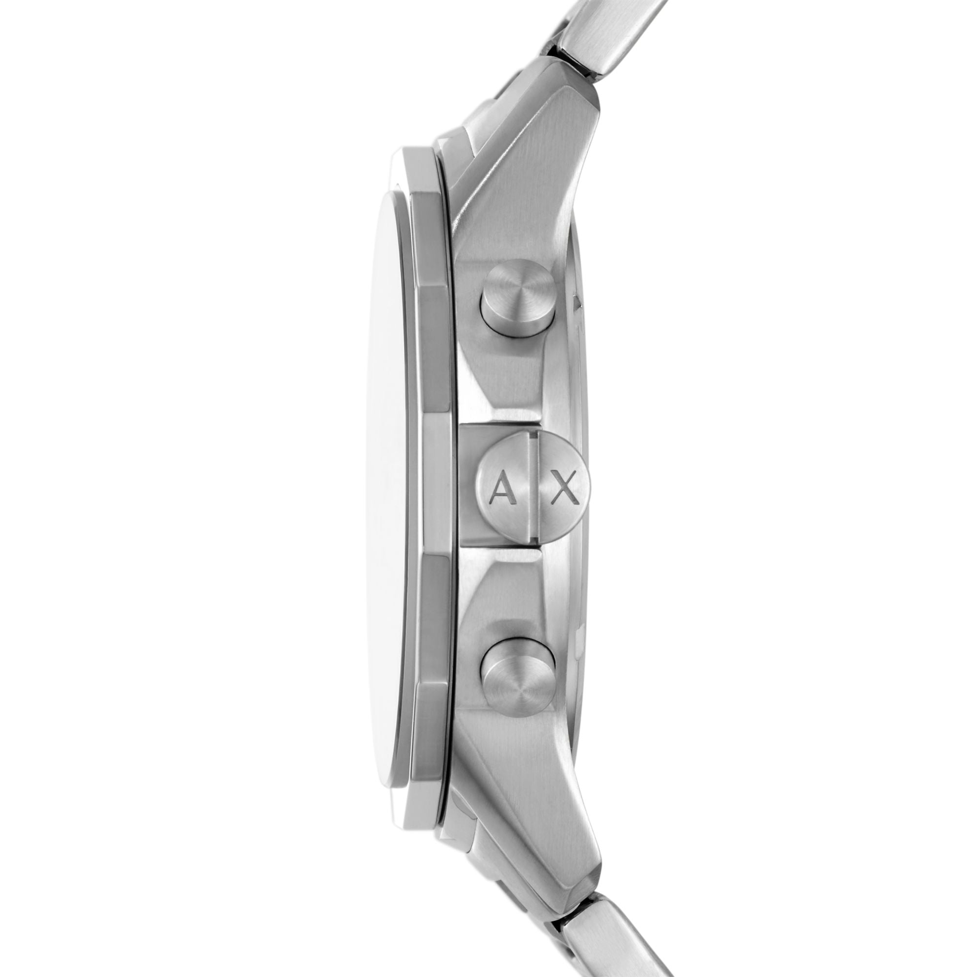 Armani Exchange Chronograph Silver Dial and Steel Bracelet 44mm Men's Watch | AX1771