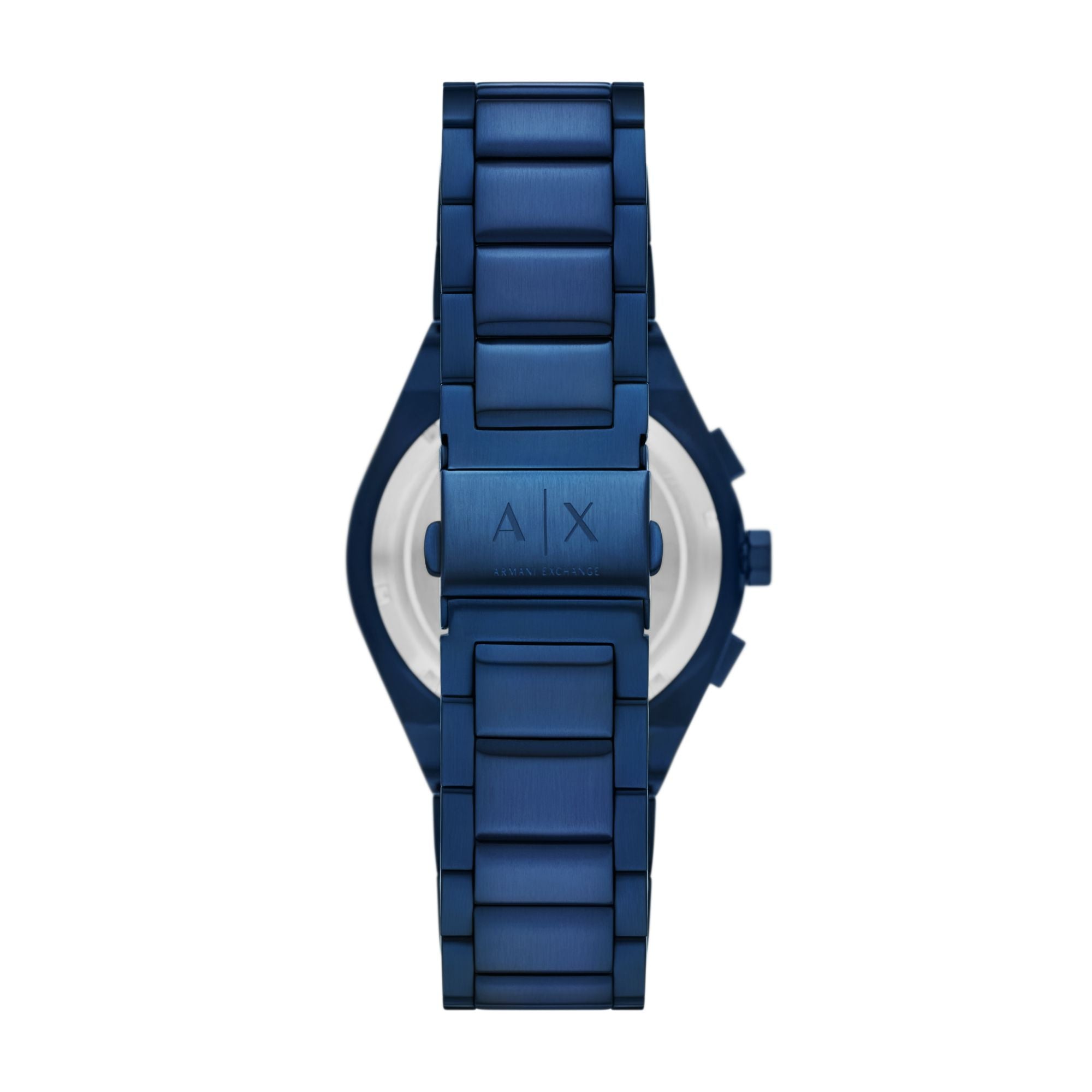 Armani Exchange Chronograph Blue Dial and Steel Bracelet 42mm Men's Watch | AX4189