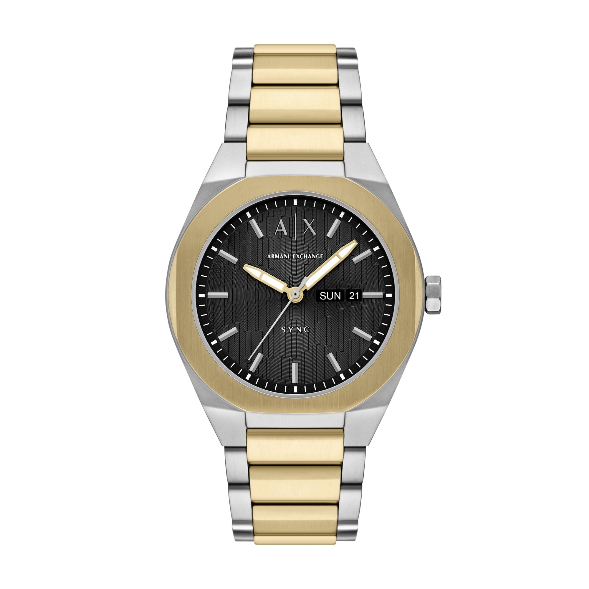 Armani Exchange Classic Silver Dial and Steel Bracelet 42mm Men's Watch | AX4298