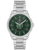 Bigotti Stainless Steel Green Dial Calendar Watch | BG.1.10591-3