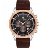 Bigotti Chronograph Black & Rose Gold Men’s Watch | BG.1.10491-5