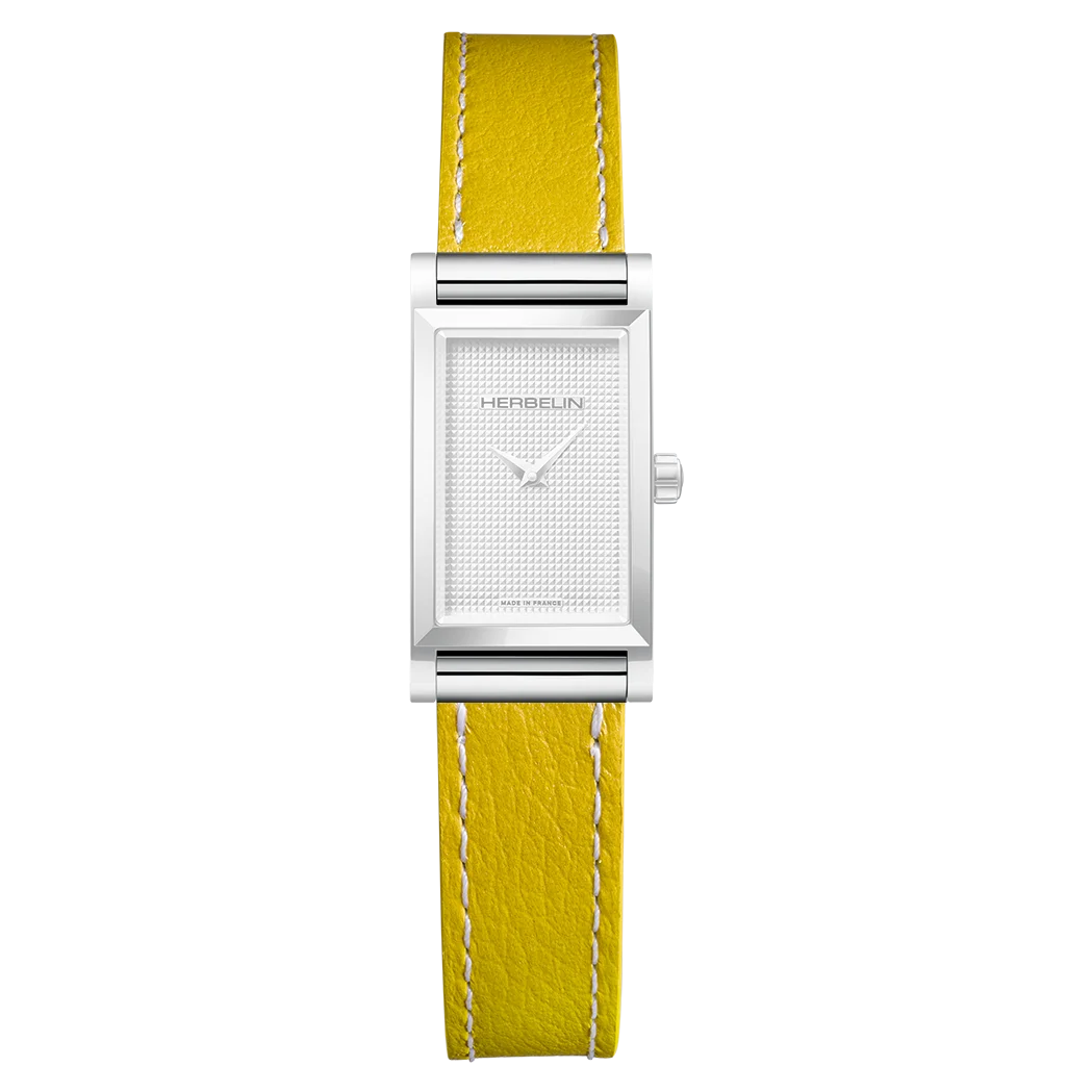 HERBELIN Antares Yellow Leather Women's Watch Strap | BRAC17048A40