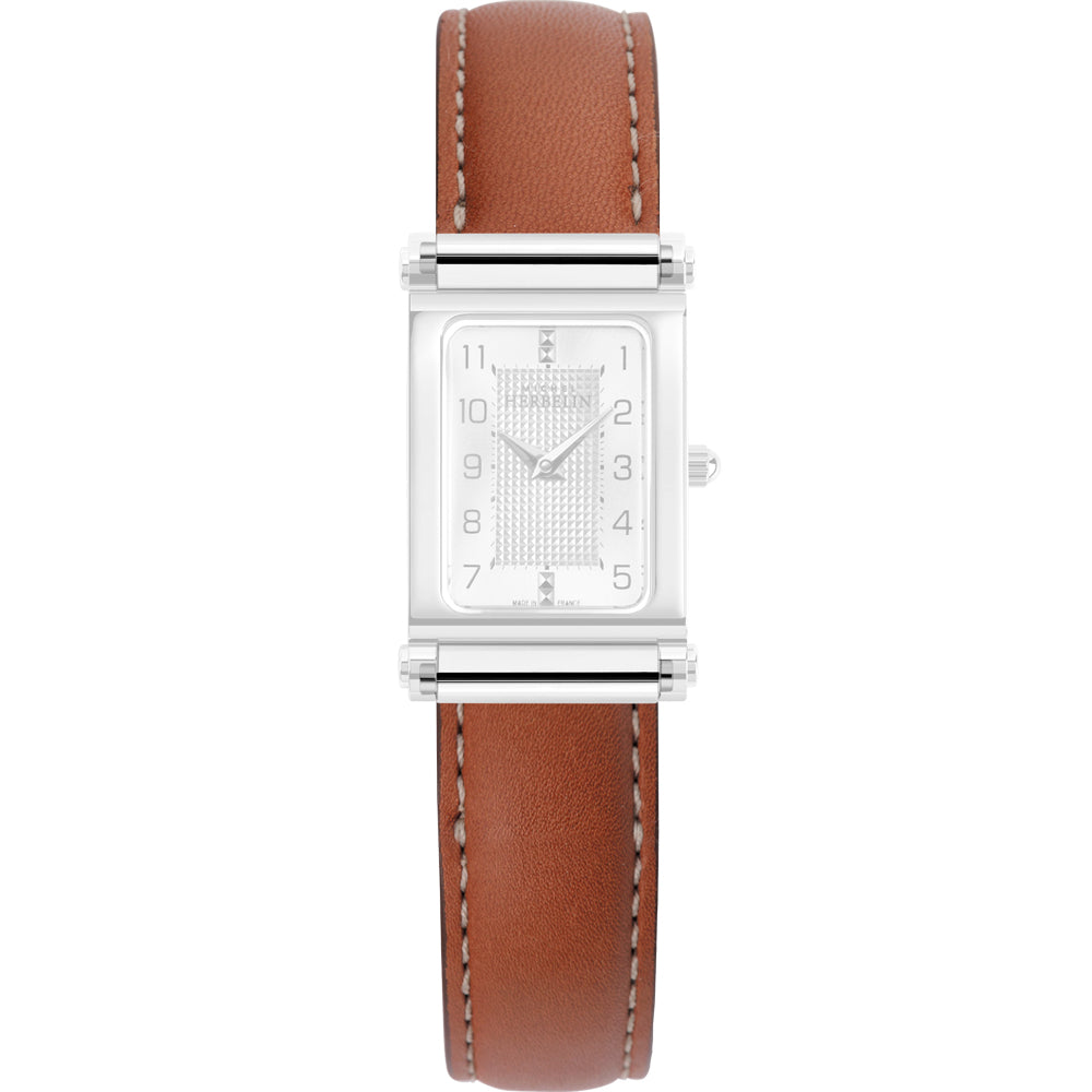 Herbelin Antares Tan Leather Strap for Women's Watch | BRAC.17048.02/A