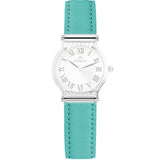 Herbelin Antares Aqua Blue Leather Strap for Women's Watch | BRAC.17048.35/A