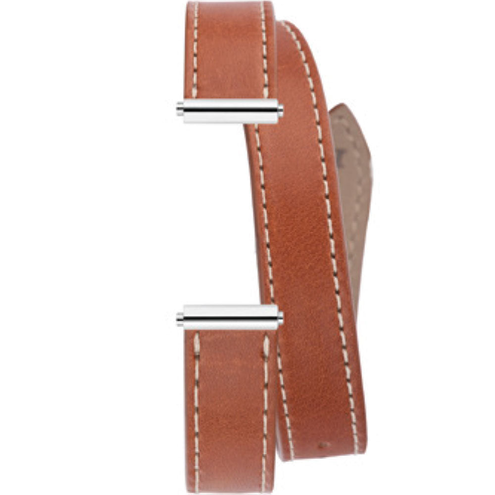HERBELIN Antares Tan Leather Double Wrap Women’s Watch Strap | BRAC.17048.82/A