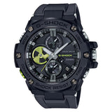 Casio G-Shock Black Dial Calendar Stainless Steel Men’s Watch | GST-B100B-1A3DR