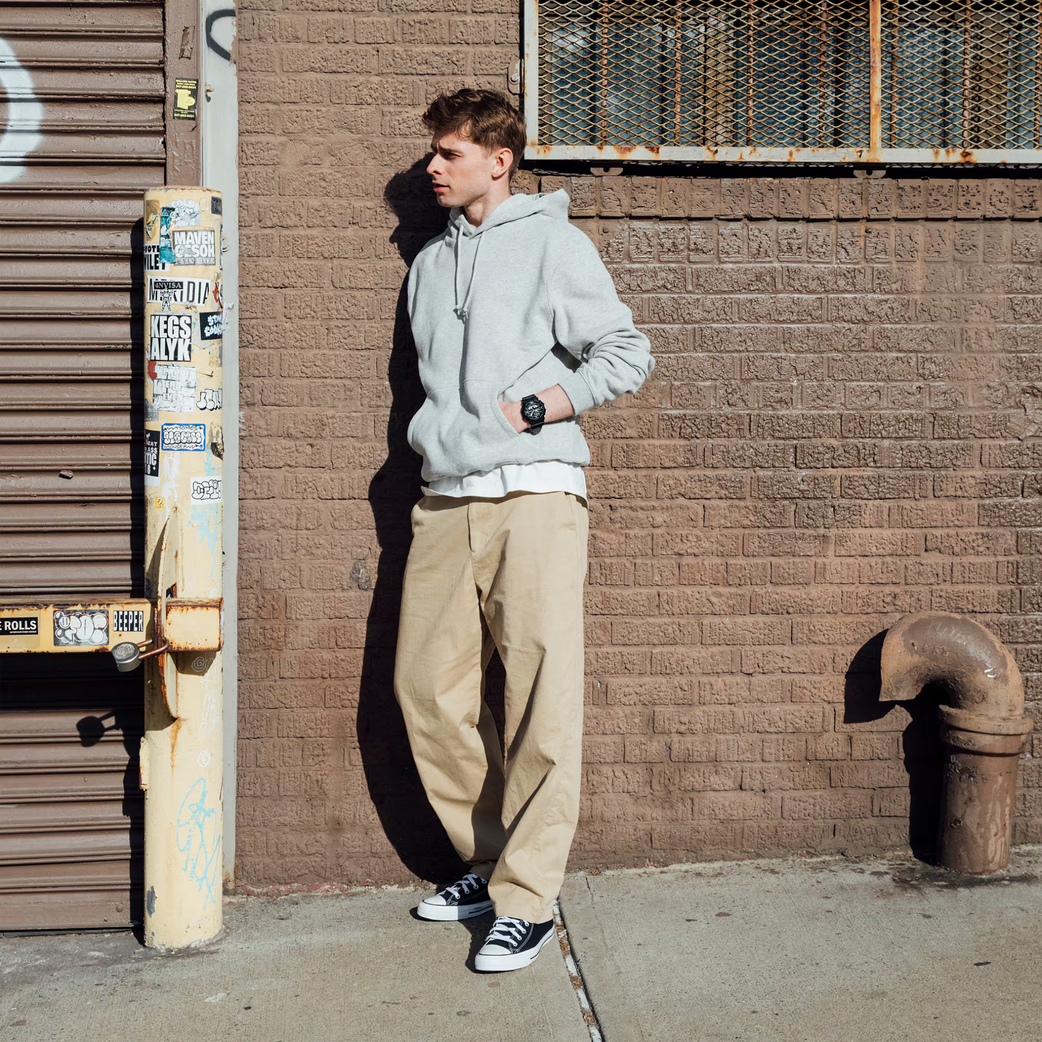 CASIO G-Shock Standard Analog-Digital Black Men's Watch | GA-010-1A1DR