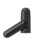 Classic Black Leather Cigar Style Single Pen Case