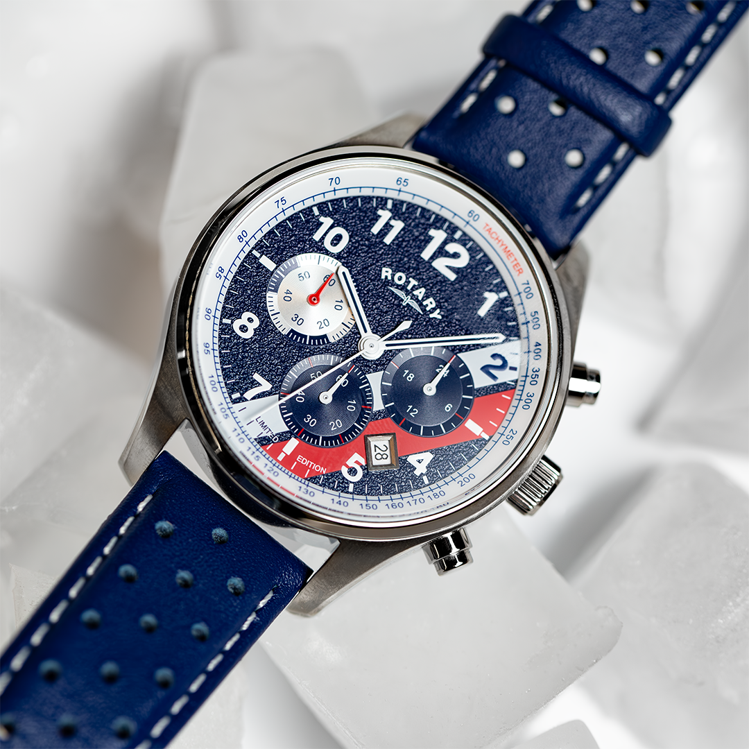 Rotary Chronograph 1977 'Cooler' Limited Edition Watch | GS00450/51