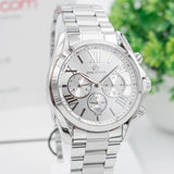 Bigotti Silver Dial Calendar Stainless Steel Men’s Watch | BG.1.10588-1