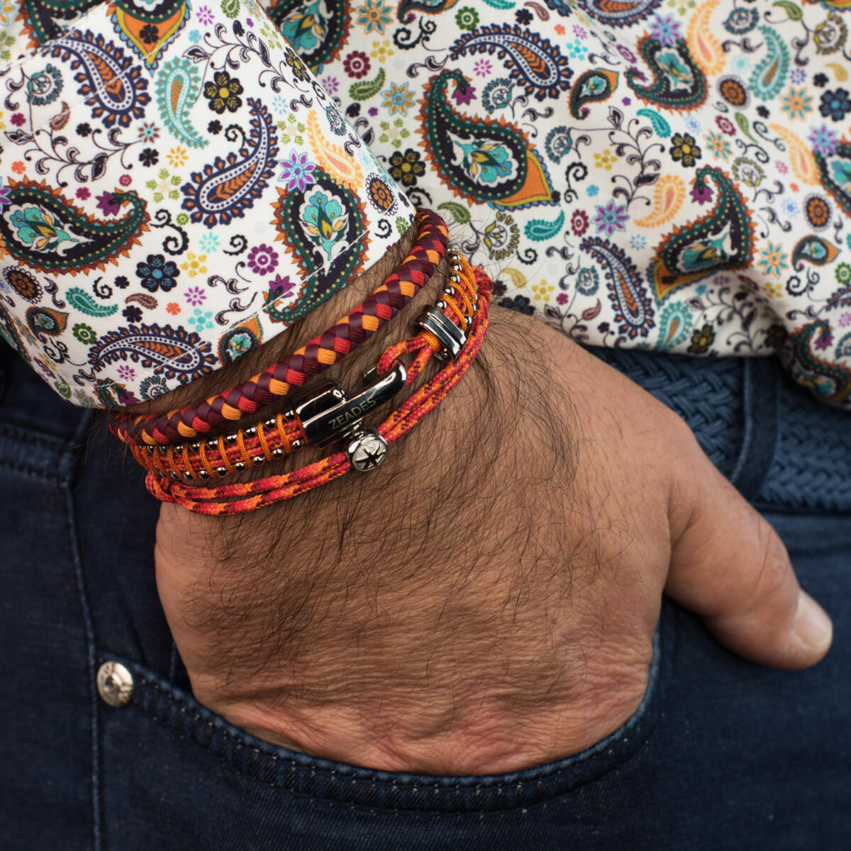 ZEADES MASAWA Eco Orange Bracelet | ZMB02743