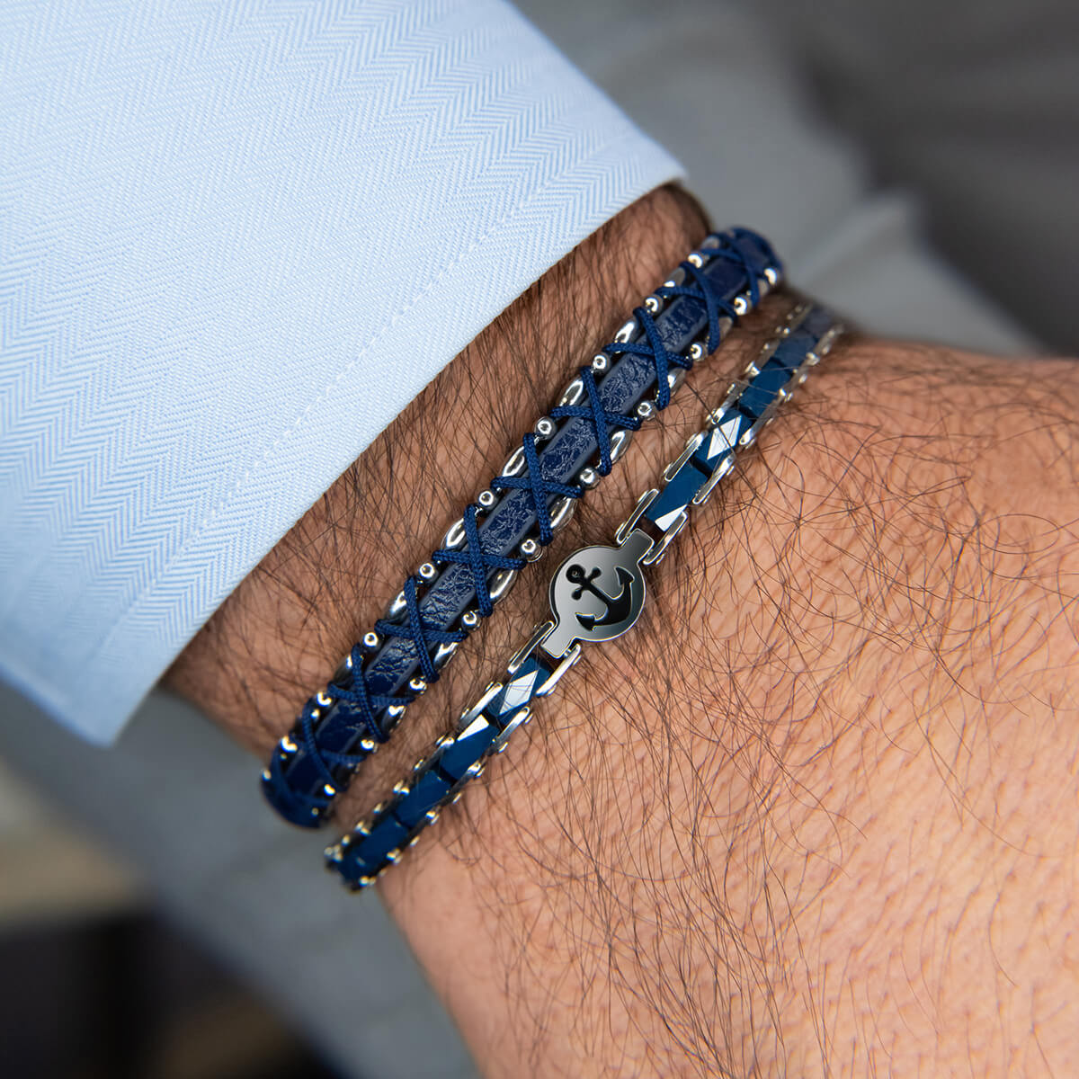ZEADES DROMON Abyss Blue Bracelet | ZMB02706