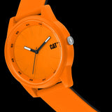 CAT Insignia 1.2 Orange Case Orange Dial Orange and Black Strap Men's Watch | LJ.180.28.828