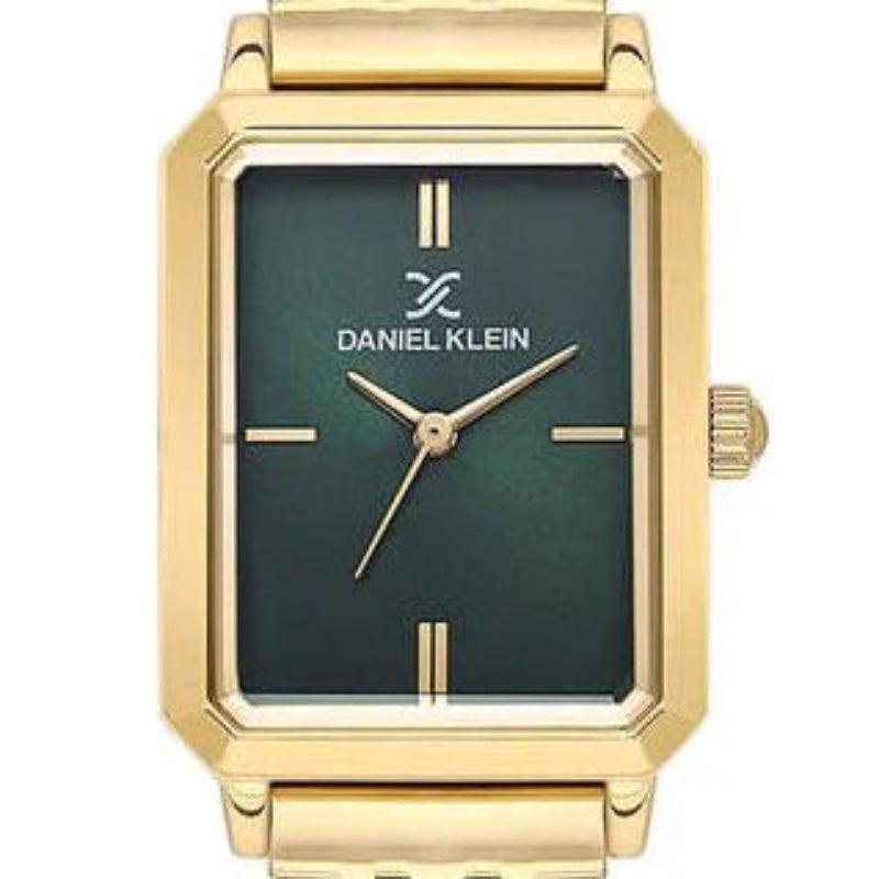 Daniel Klein Dark Green Dial Stainless Steel Women’s Watch | DK113785-3