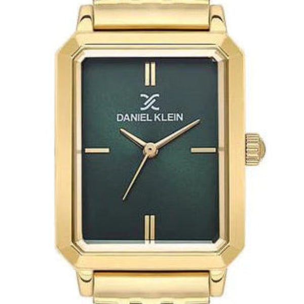 Daniel Klein Dark Green Dial Stainless Steel Women’s Watch | DK113785-3