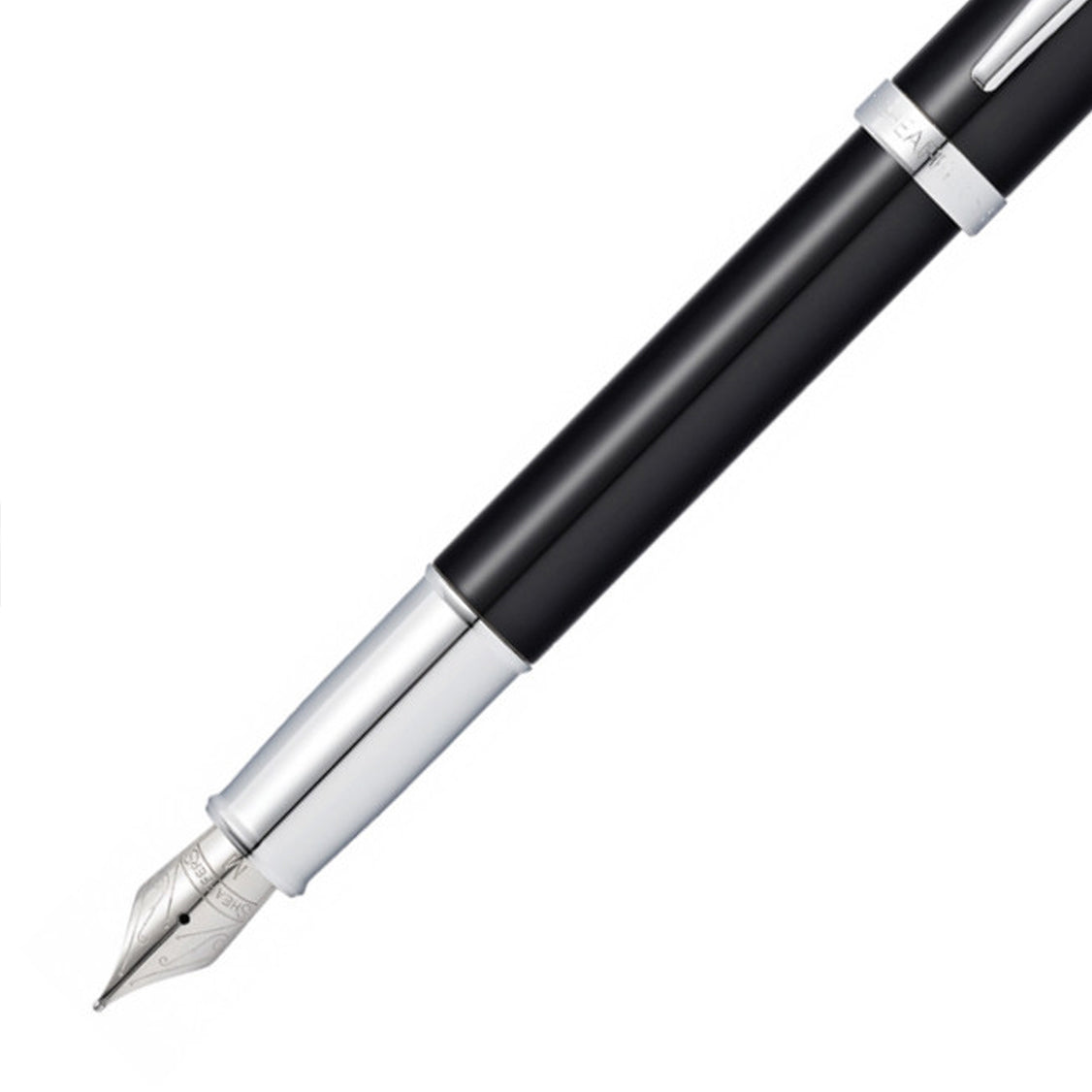 Sheaffer 100 Glossy Black Lacquer Fountain Pen | E0933853-30