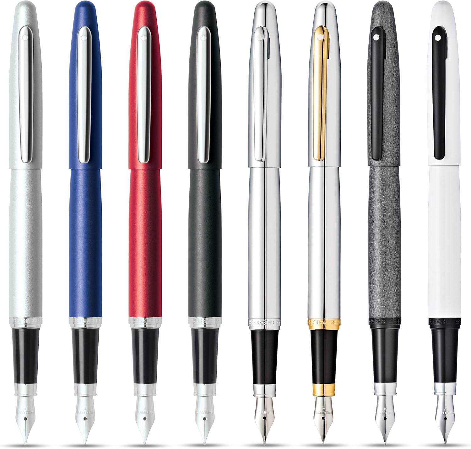 Sheaffer VFM Excessive Red with Chrome Trim Fountain Pen | E0940353