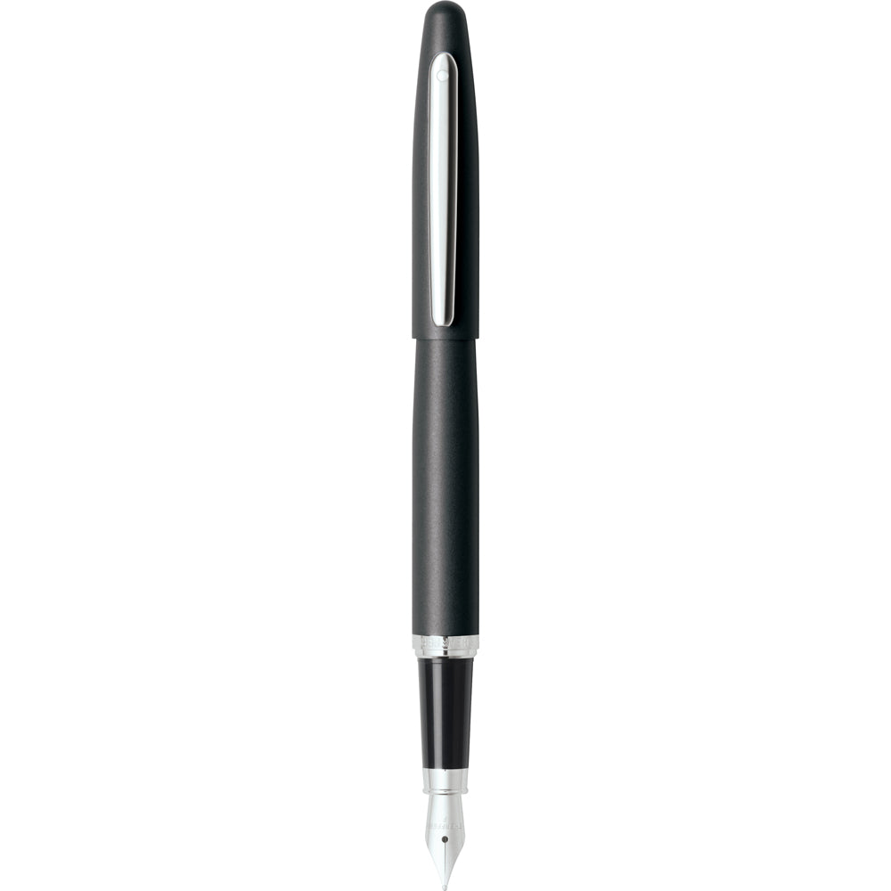 Sheaffer VFM Matte Black with Chrome trims Fountain Pen | E0940553