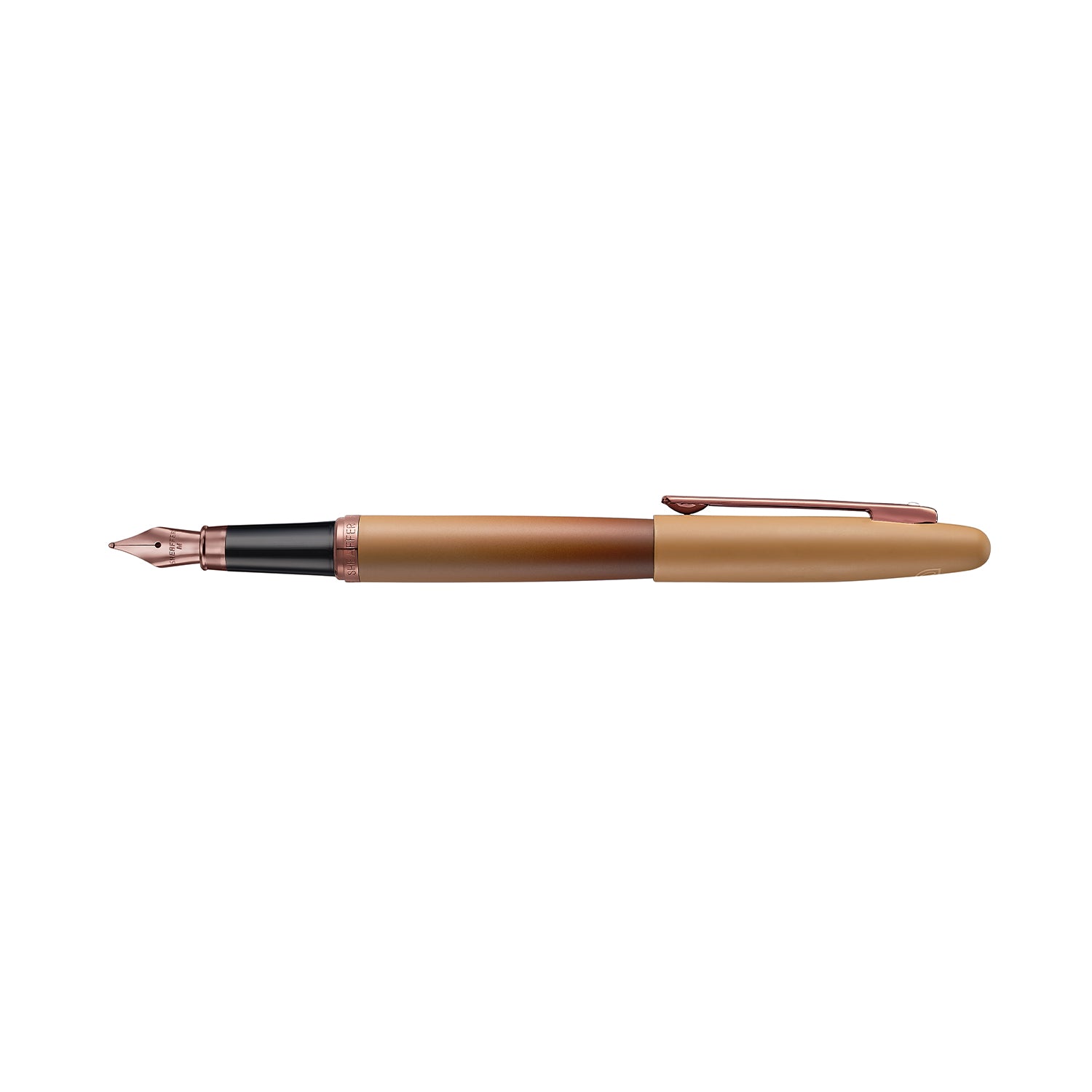 Sheaffer VFM 9428 Coffee Edition Matt Brown Fountain Pen with Regal Brown PVD Trims | E0942853