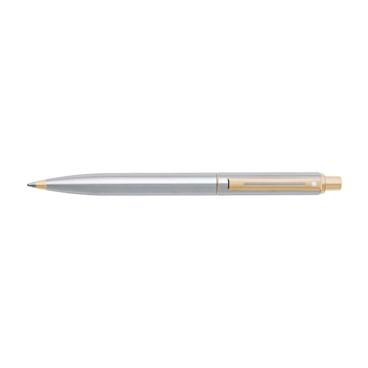 Sheaffer  Sentinel 325 Brushed Chrome Ballpoint pen with Gold Tone Trim | E232551