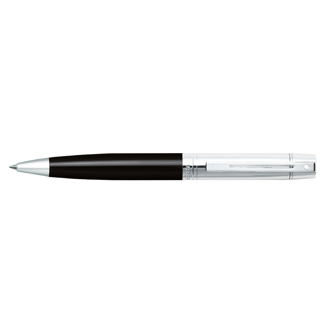 Sheaffer  300 9314 Glossy Black Ballpoint pen with Chrome Cap and Chrome Trim | E2931451