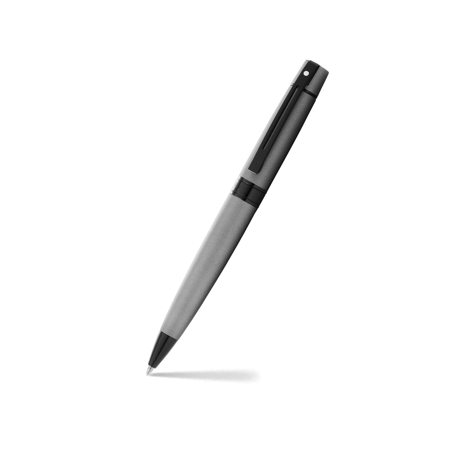 Sheaffer  300 Matte Gray with Polished Black Trims Ballpoint Pen | E2934551