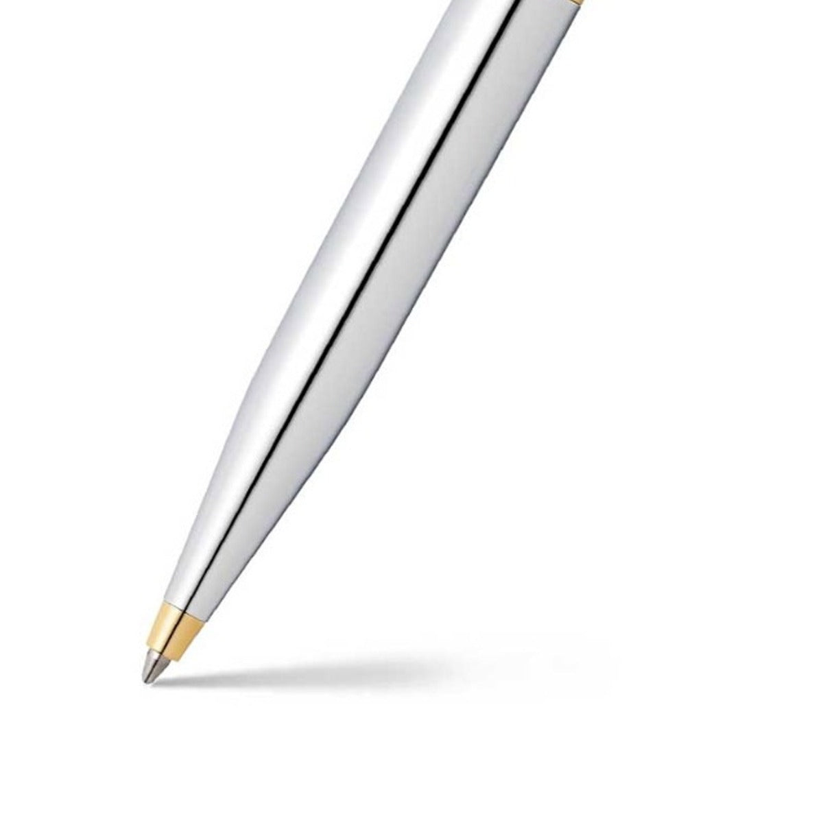Sheaffer  VFM Polished Chrome with Gold Trims Ballpoint Pen | E2942251