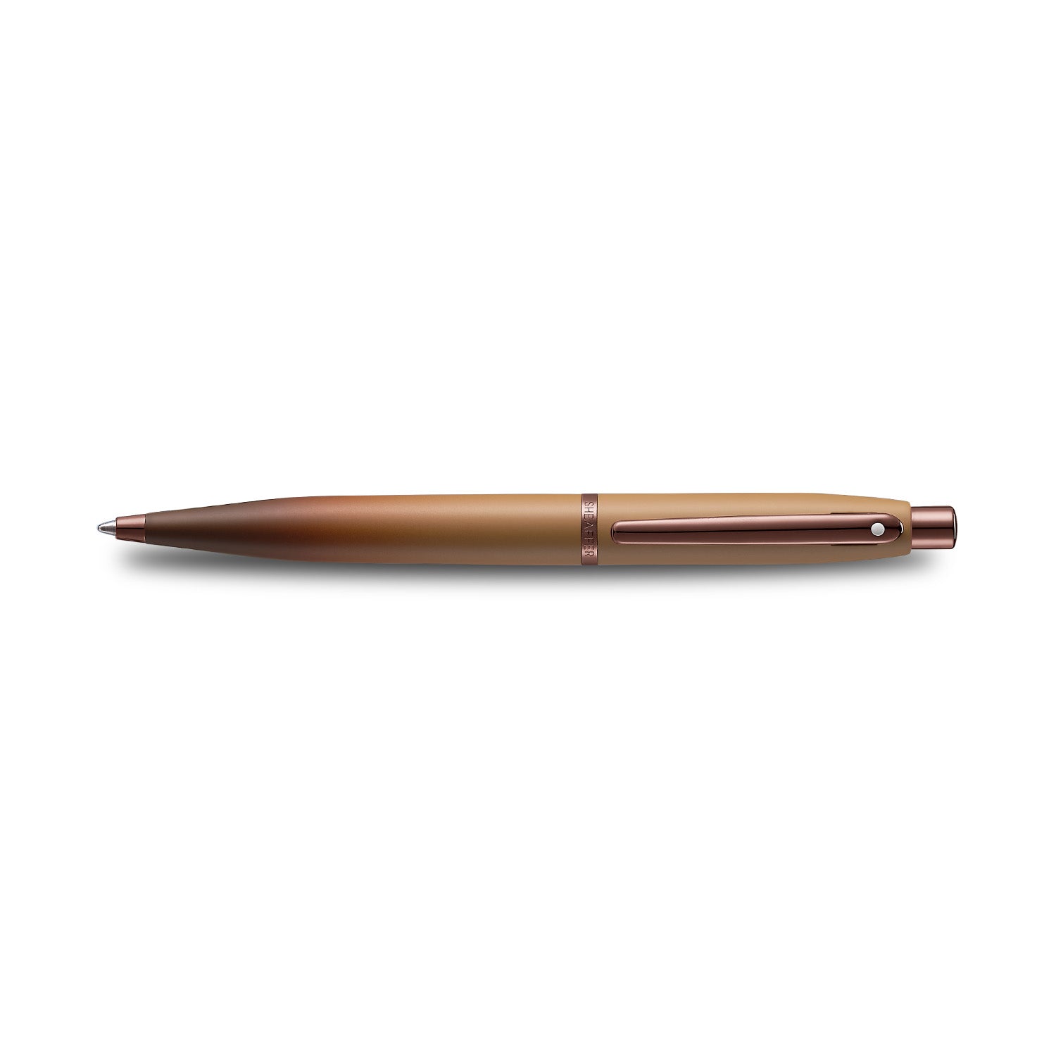 Sheaffer  VFM 9428 Coffee Edition Matt Brown Ballpoint Pen with Regal Brown PVD Trims | E2942851