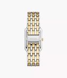 Fossil Raquel Three-Hand Two Tone Stainless Steel Woman's Watch | ES5305