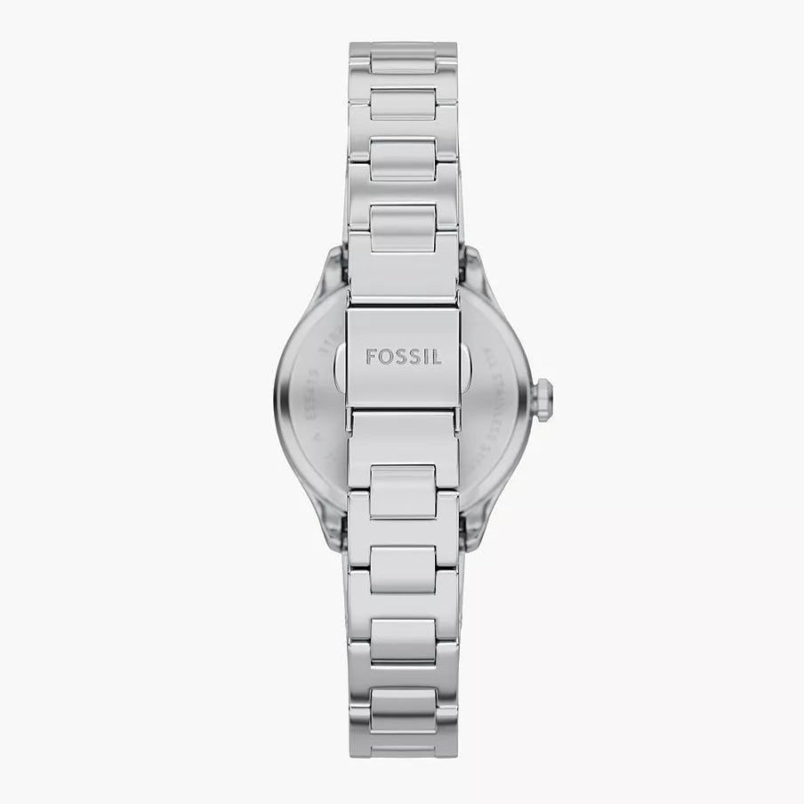 Fossil Gilmore Silver & Silver Stainless Steel 28mm Women's Watch | ES5419