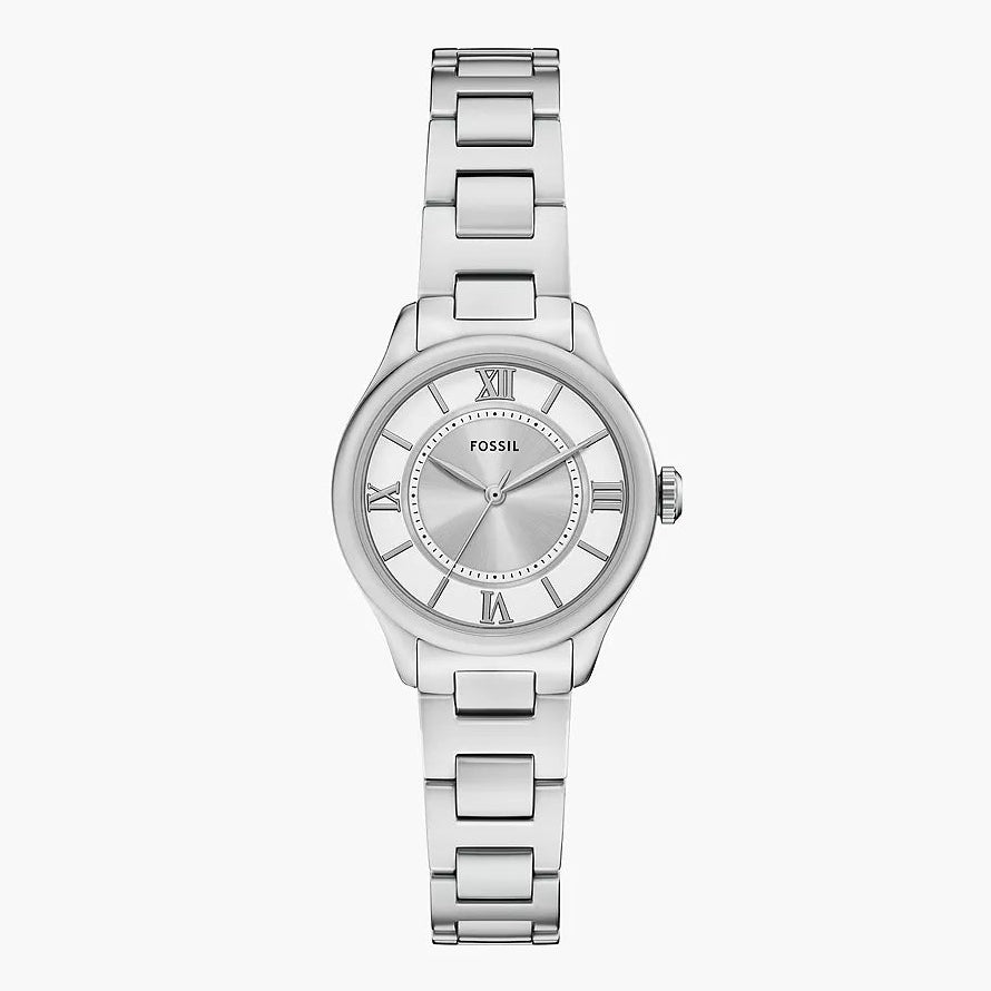 Fossil Gilmore Silver & Silver Stainless Steel 28mm Women's Watch | ES5419