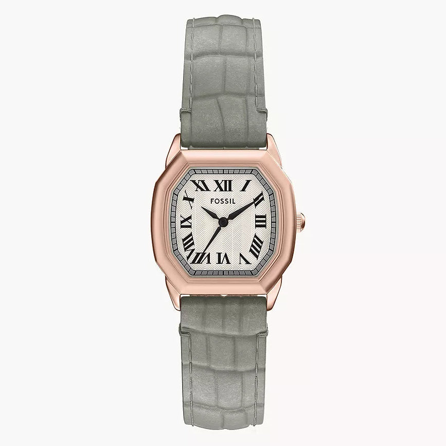 Fossil Carlie Mini Stainless Steel White Dial Women's Watch | ES5435