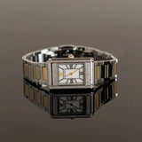 Emporio Armani Genni Silver Dial Two-tone Women's Watch | AR11642