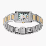Emporio Armani Genni Silver Dial Two-tone Women's Watch | AR11642