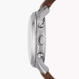 Fossil Grant Chronograph Brown Leather Men's Watch | FS4813IE