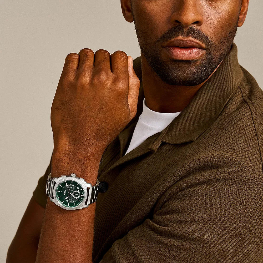 Fossil Machine Chronograph, Stainless Steel Men's Watch | FS6079