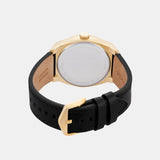 Fossil Everett Three-Hand Date Black Leather Men's Dress Watch| FS6089