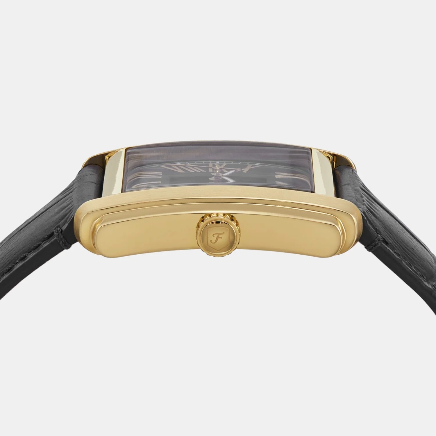 Fossil Quartz Black Dial Analog Leather Watch Men's Watch | FS6091