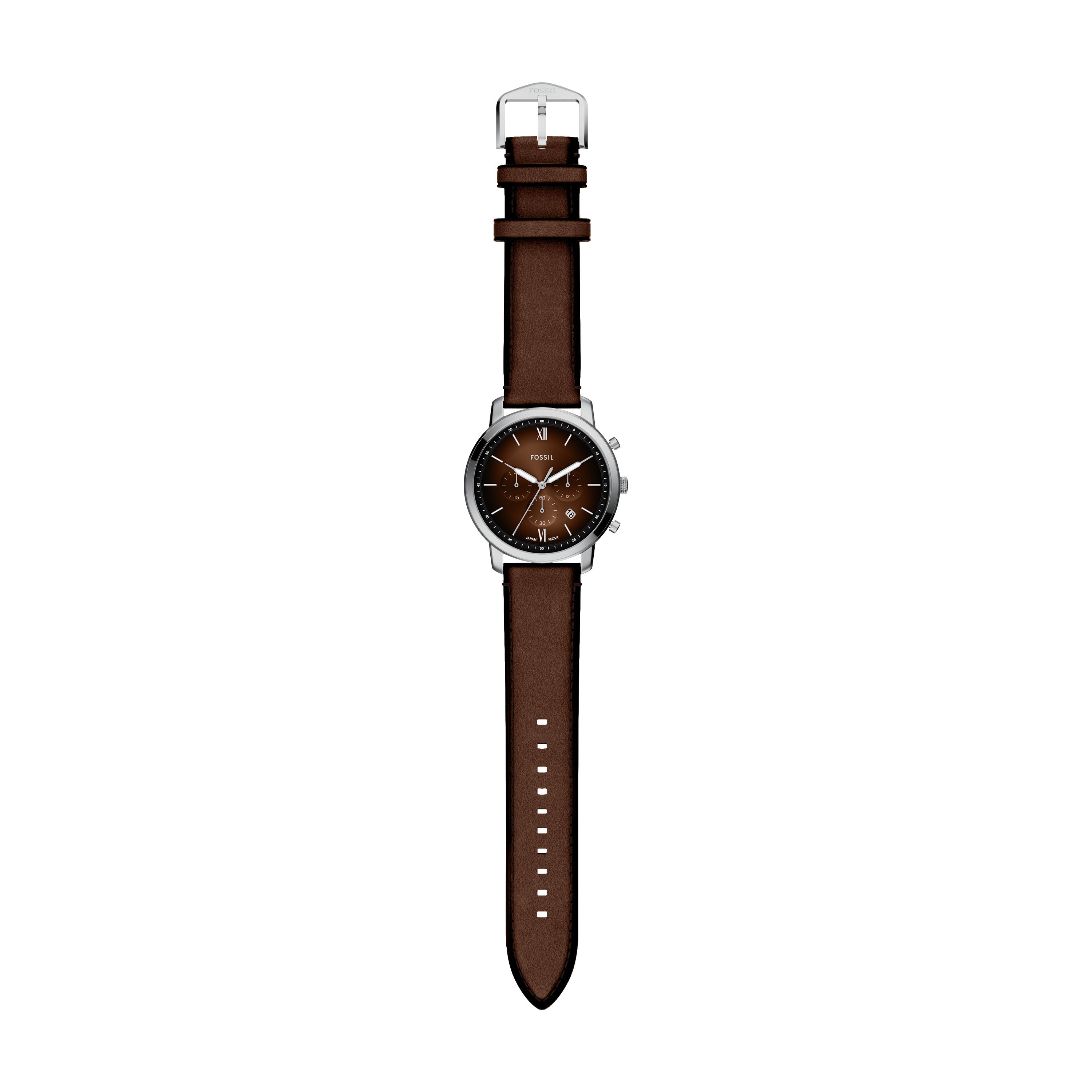 Fossil Neutra Chronograph Brown Leather Men's Watch | FS6143