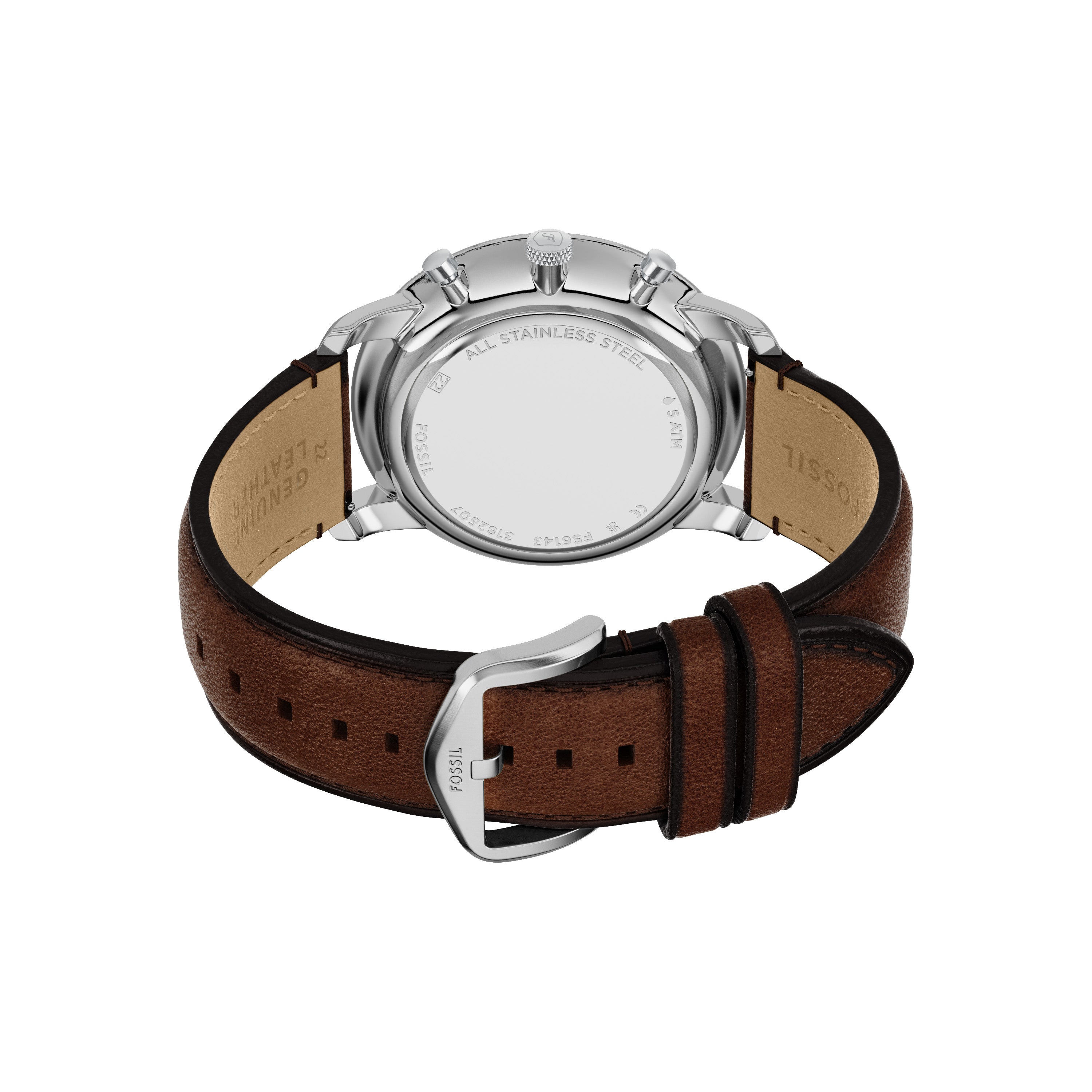 Fossil Neutra Chronograph Brown Leather Men's Watch | FS6143