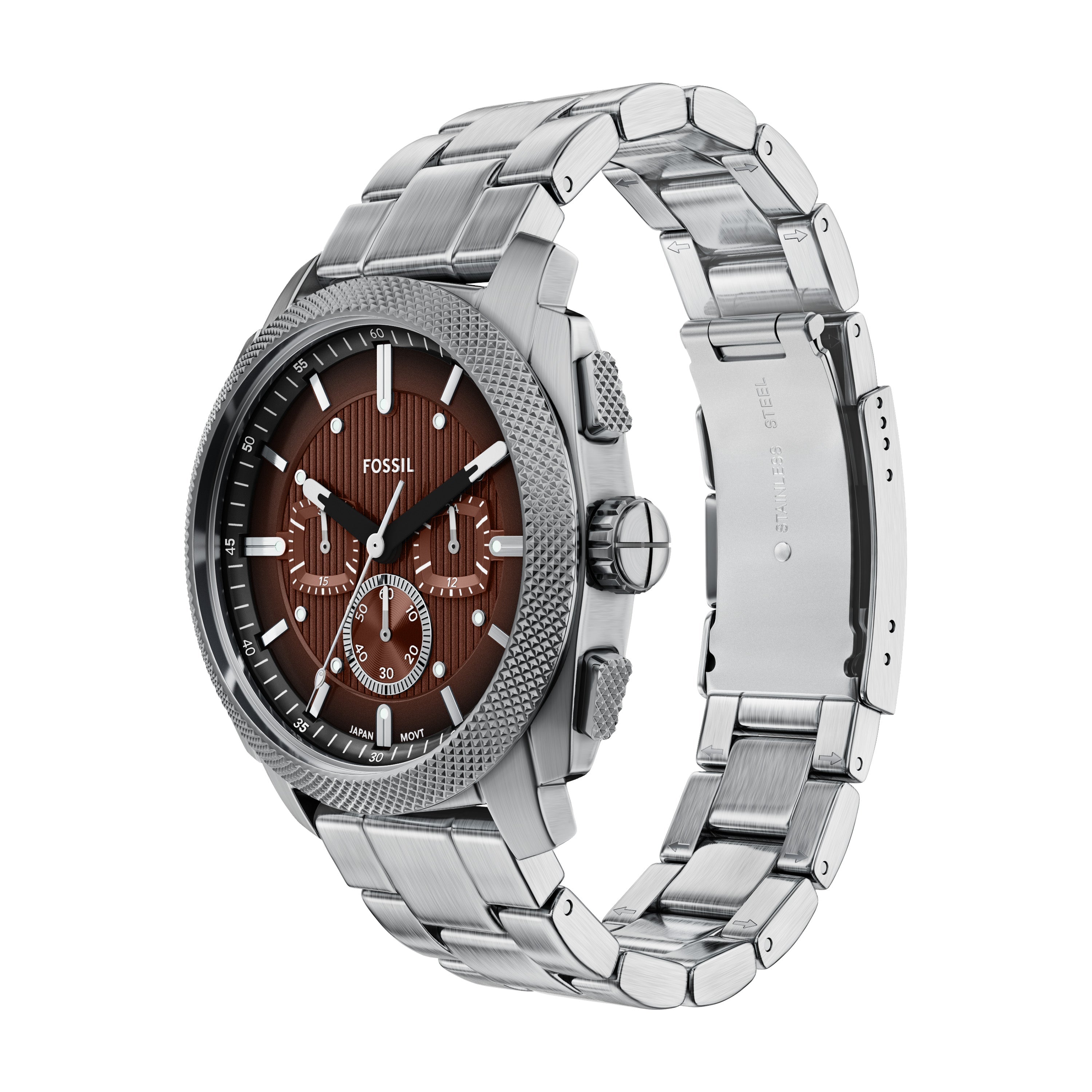 Fossil Machine Chronograph Stainless Steel Men's Watch | FS6144